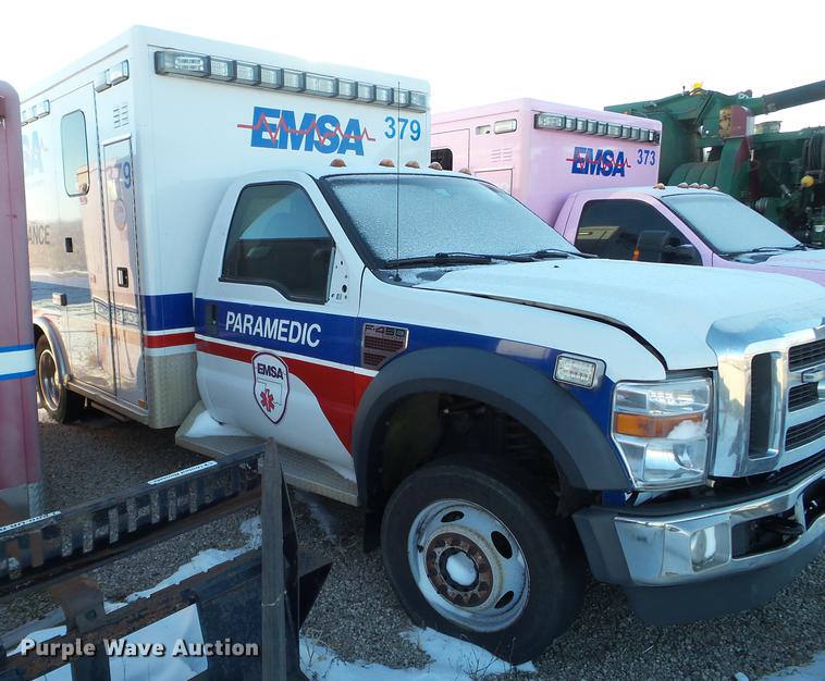 image for item EW9829 2009 Ford F450 Super Duty ambulance