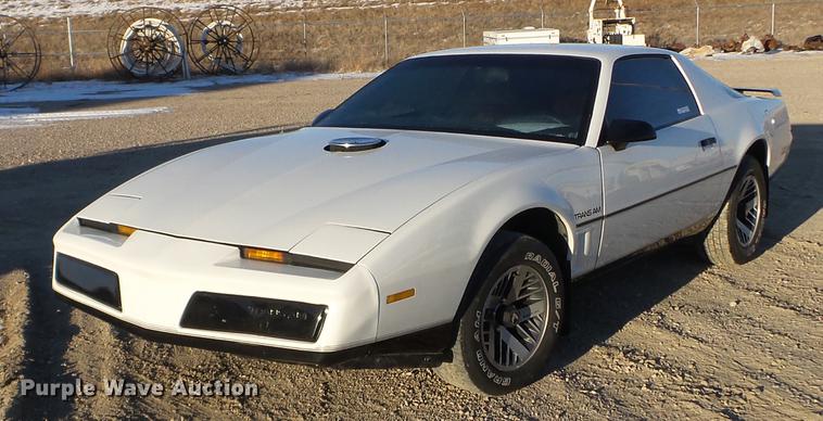 image for item EW9830 1987 Pontiac Firebird Trans Am