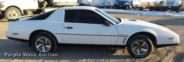 image for item EW9830 1987 Pontiac Firebird Trans Am