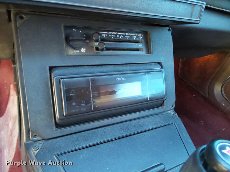 image for item EW9830 1987 Pontiac Firebird Trans Am