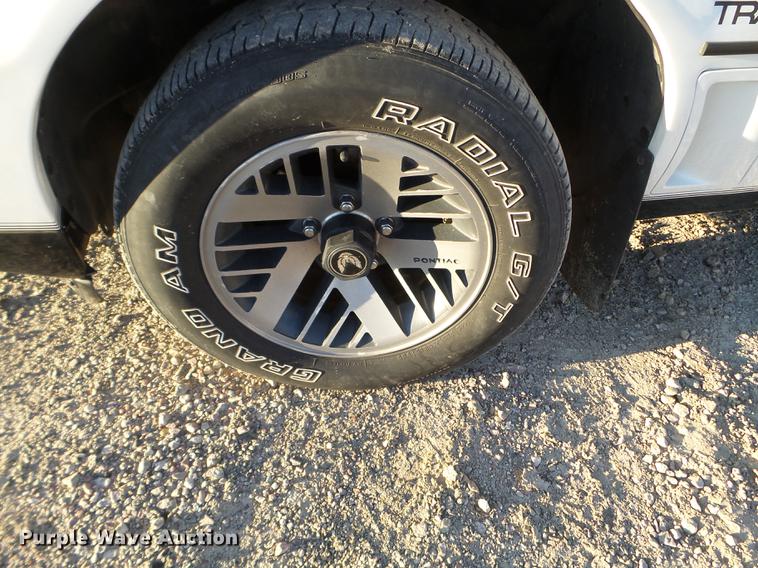 image for item EW9830 1987 Pontiac Firebird Trans Am