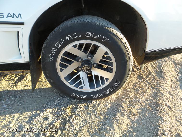 image for item EW9830 1987 Pontiac Firebird Trans Am
