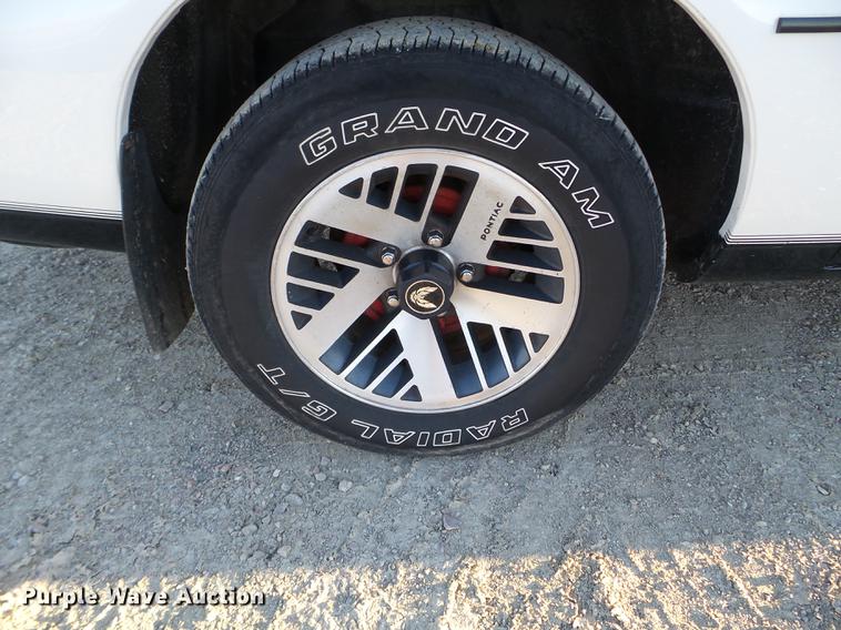 image for item EW9830 1987 Pontiac Firebird Trans Am