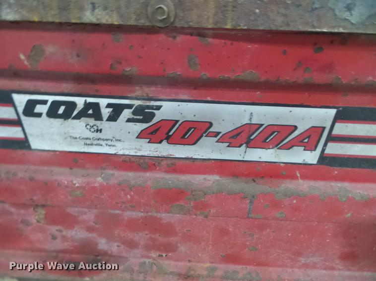 image for item EW9832 Coats 40-40A tire machine