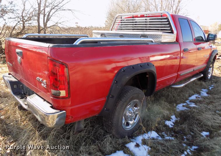 image for item FE9268 2006 Dodge Ram 2500 Lone Star Quad Cab pickup truck