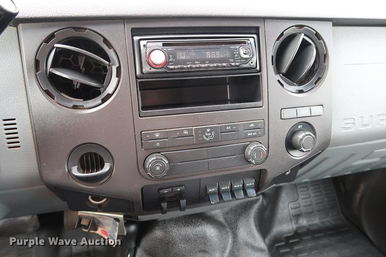 image for item FE9540 2011 Ford F550 Crew Cab flatbed truck