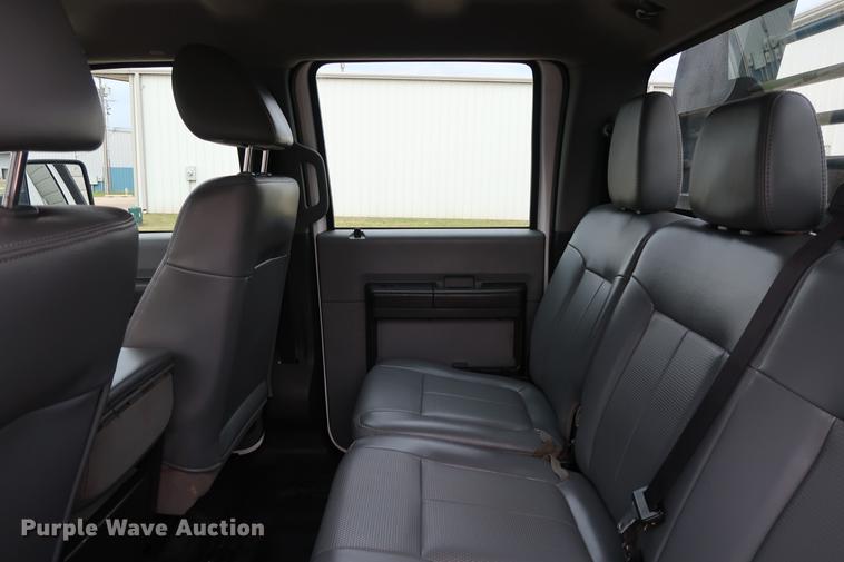 image for item FE9540 2011 Ford F550 Crew Cab flatbed truck