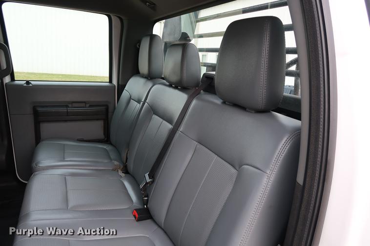 image for item FE9540 2011 Ford F550 Crew Cab flatbed truck