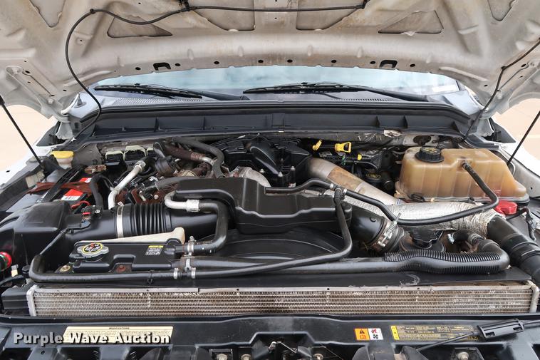 image for item FE9540 2011 Ford F550 Crew Cab flatbed truck