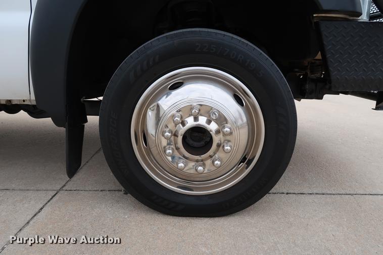 image for item FE9540 2011 Ford F550 Crew Cab flatbed truck