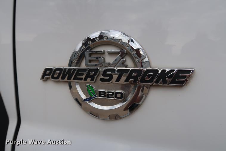 image for item FE9540 2011 Ford F550 Crew Cab flatbed truck