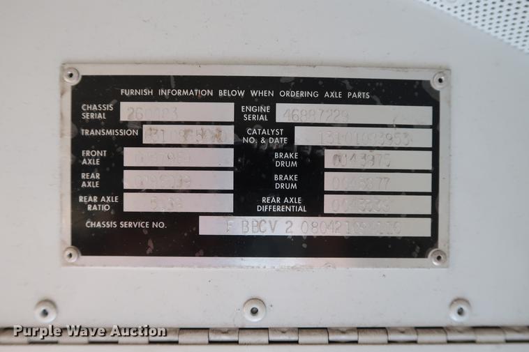 image for item FE9541 2009 Blue Bird Vision Handy Bus school bus