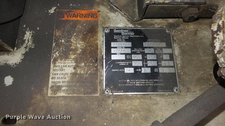 image for item FI9327 Gardner Denver EBERGF compressor