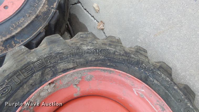 image for item FI9417 (6) 10-16.5 skid steer tires and wheels