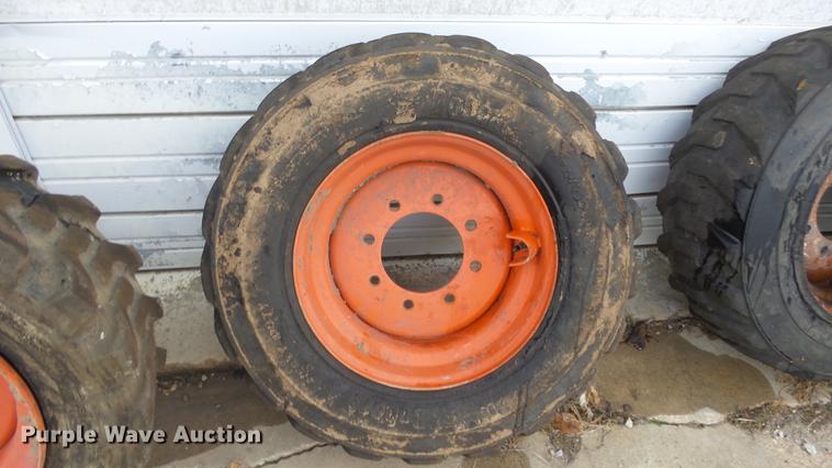 image for item FI9417 (6) 10-16.5 skid steer tires and wheels