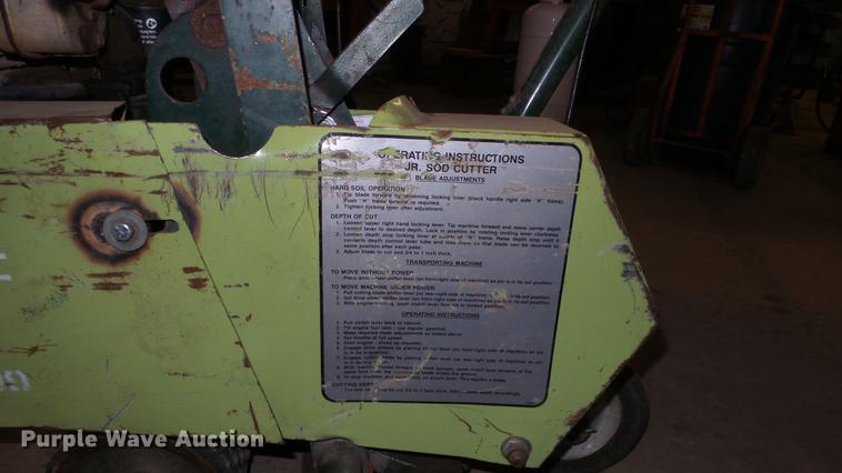 image for item FI9419 Cushman sod cutter