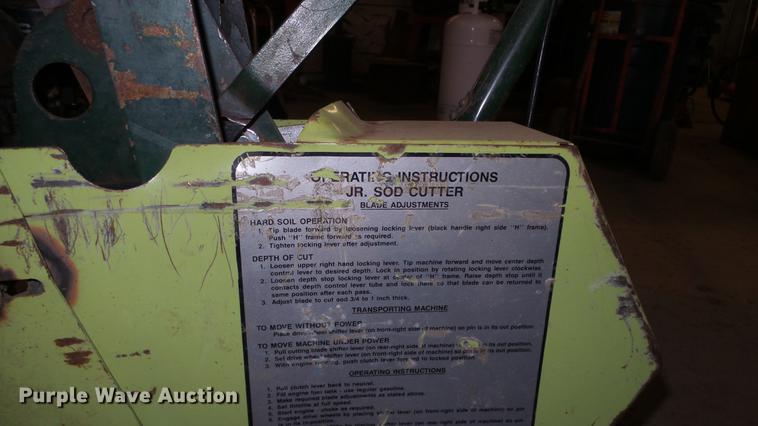 image for item FI9419 Cushman sod cutter