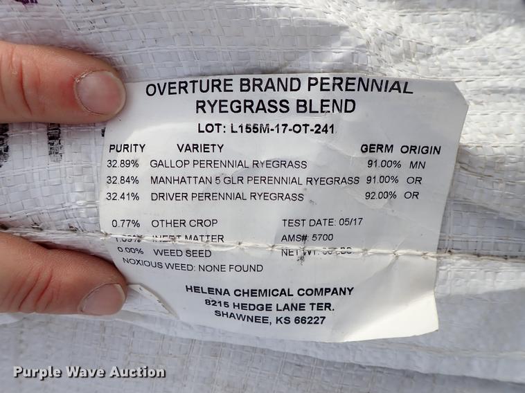 image for item FI9460 Rye grass seed and nitrogen