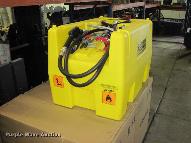 image for item G1393 58 gallon portable fuel tank with pump
