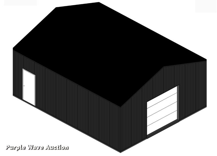 image for item G1408 24 x 30 x 10 metal roofing/siding building package