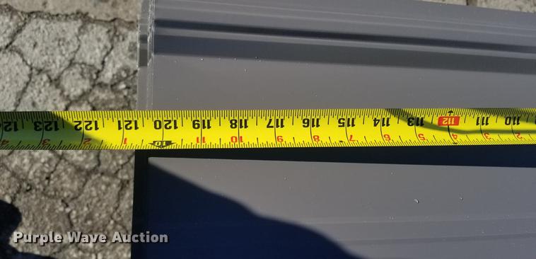 image for item G1409 (72) sheets of metal roofing/siding