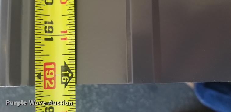 image for item G1409 (72) sheets of metal roofing/siding