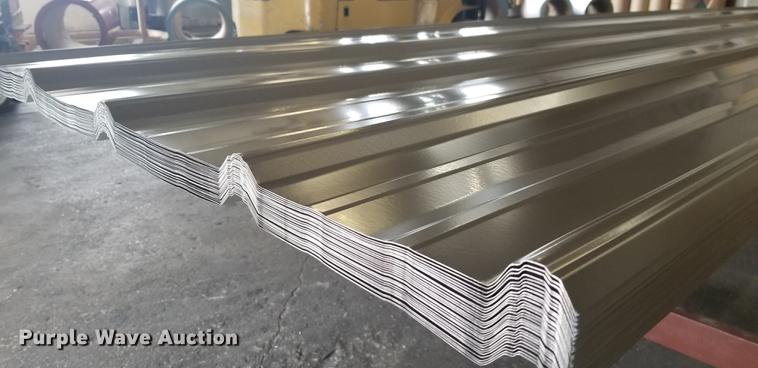 image for item G1411 (50) sheets of metal roofing/siding