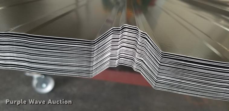 image for item G1411 (50) sheets of metal roofing/siding