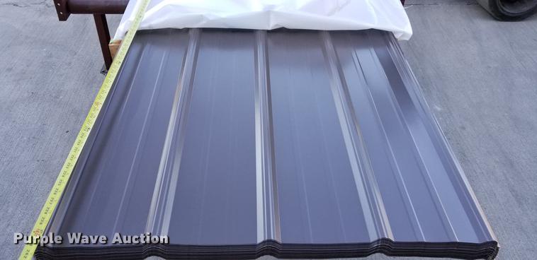 image for item G1412 (45) sheets of metal roofing/siding