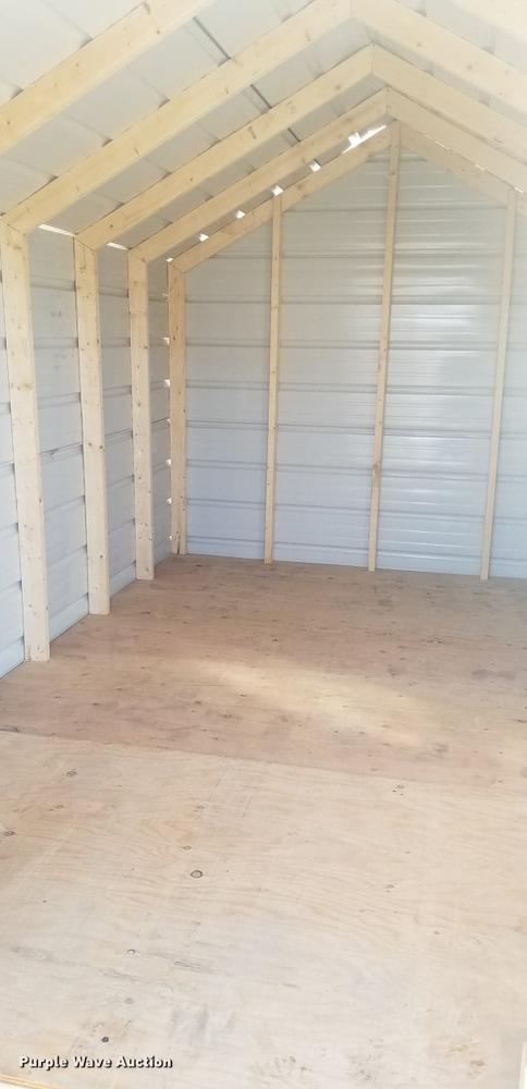 image for item G1414 8x12 metal storage shed