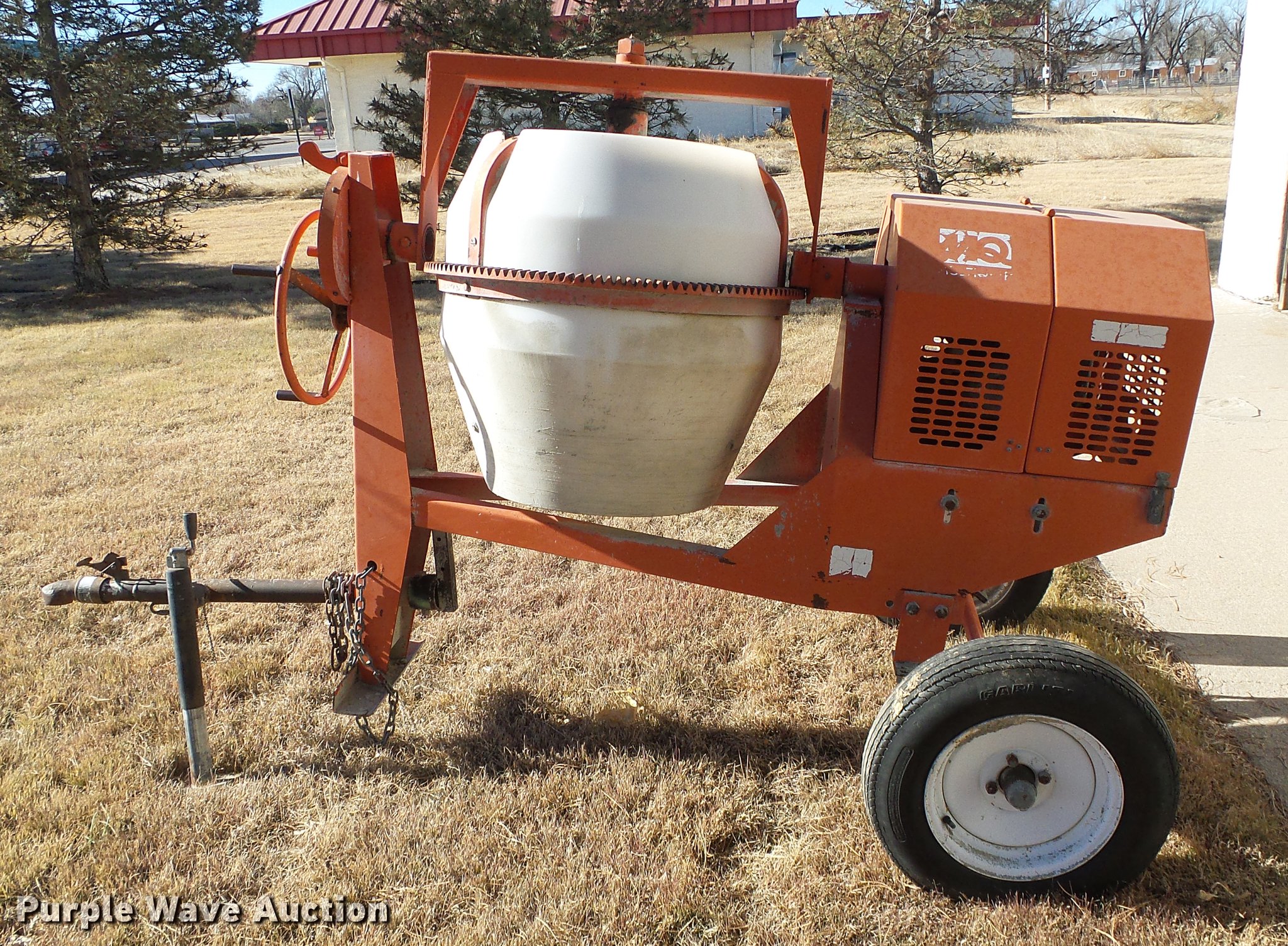 Multiquip MC62P cement mixer in Lakin, KS Item DF2859 sold Purple Wave
