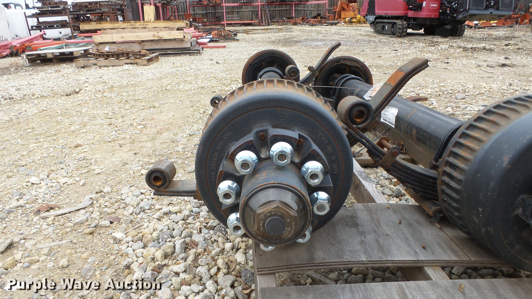 (2) PJ Trailers axles in Park City, KS Item DG2863 sold Purple Wave
