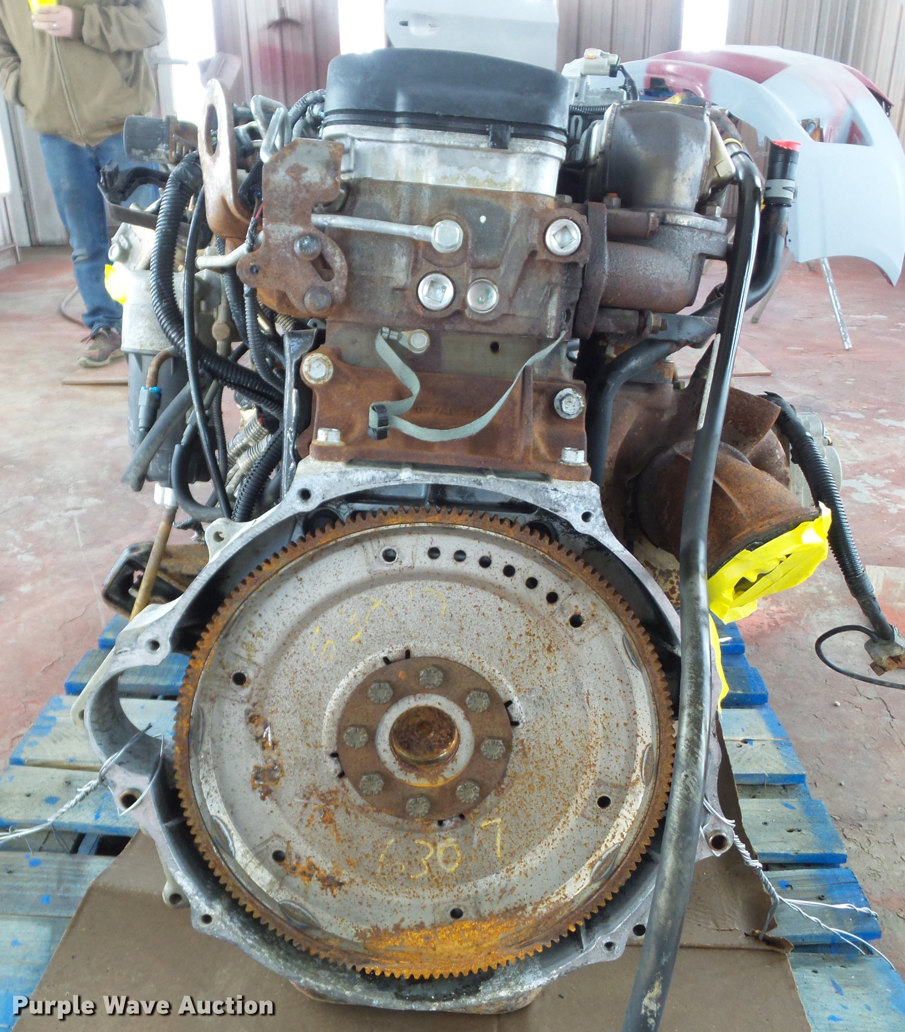 2008 Cummins 6.7L L6 turbo diesel engine in Bloomfield, IA Item