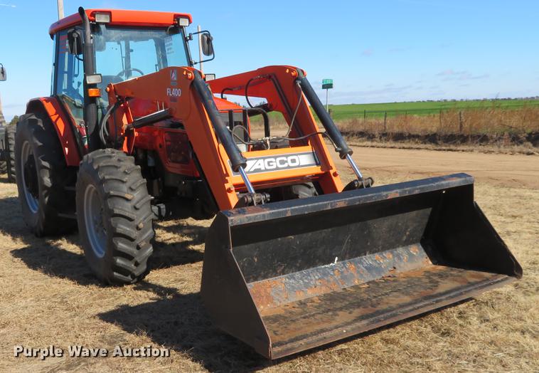 image for item BU9981 2002 AGCO LT85 MFWD tractor