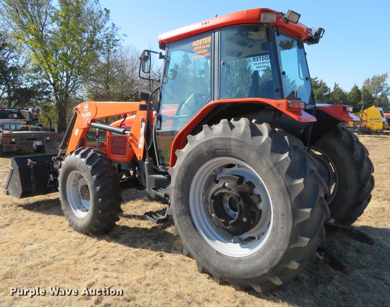 image for item BU9981 2002 AGCO LT85 MFWD tractor