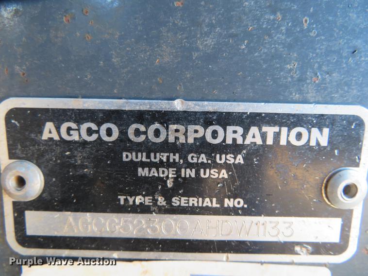 image for item BU9984 2010 AGCO 5200 draper head