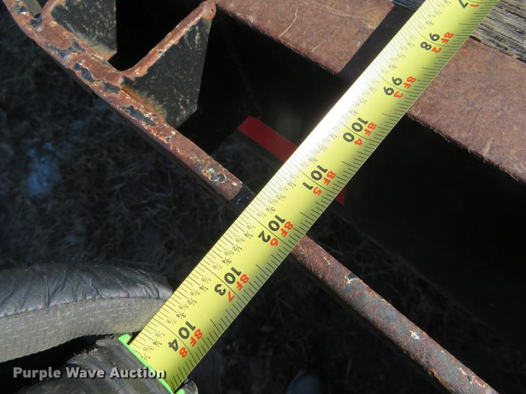 image for item BU9987 2005 Neville Built drop deck equipment trailer