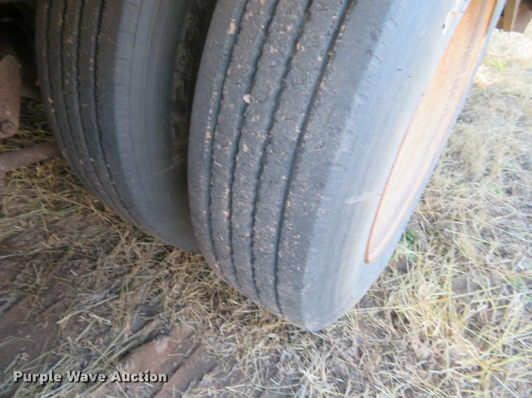 image for item BU9987 2005 Neville Built drop deck equipment trailer