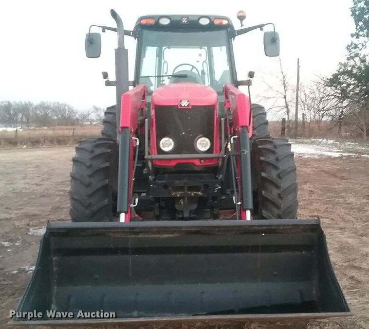 image for item BU9992 2009 Massey-Ferguson 6480 MFWD tractor