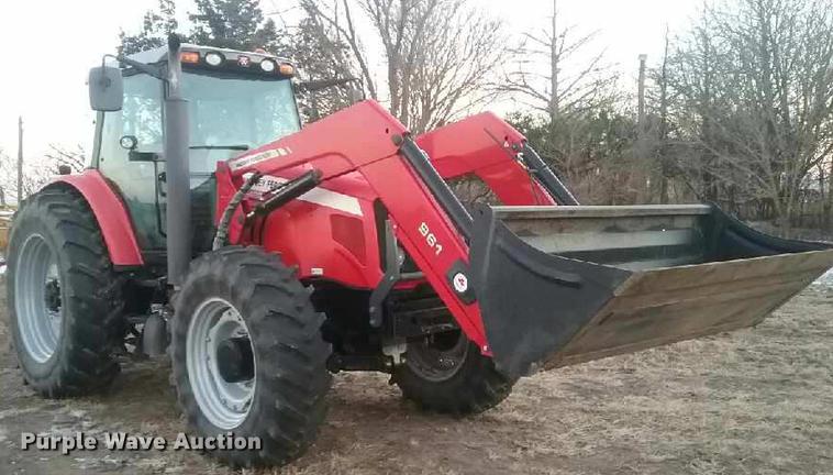 image for item BU9992 2009 Massey-Ferguson 6480 MFWD tractor