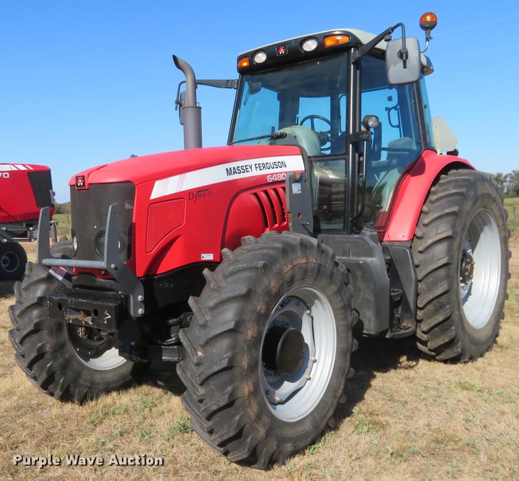 image for item BU9992 2009 Massey-Ferguson 6480 MFWD tractor