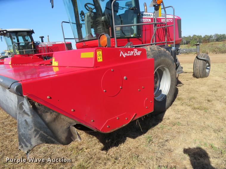 image for item BU9993 2015 Massey-Ferguson WR9870 windrower
