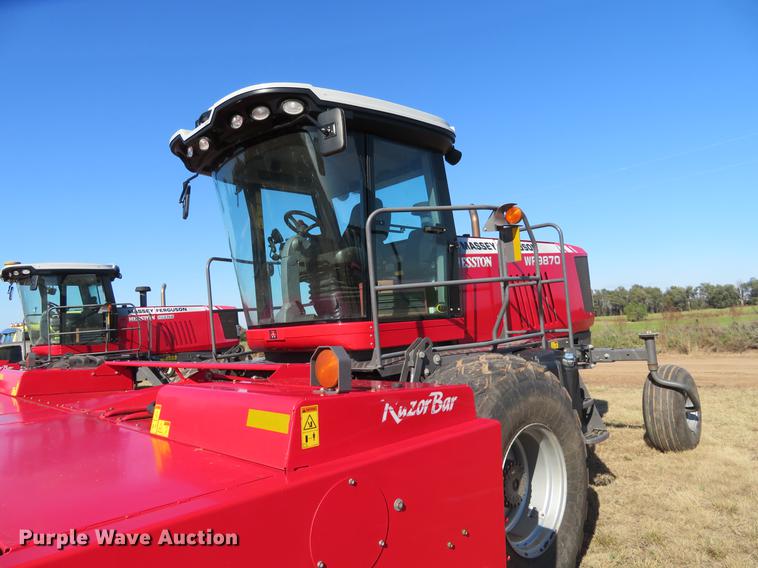 image for item BU9993 2015 Massey-Ferguson WR9870 windrower