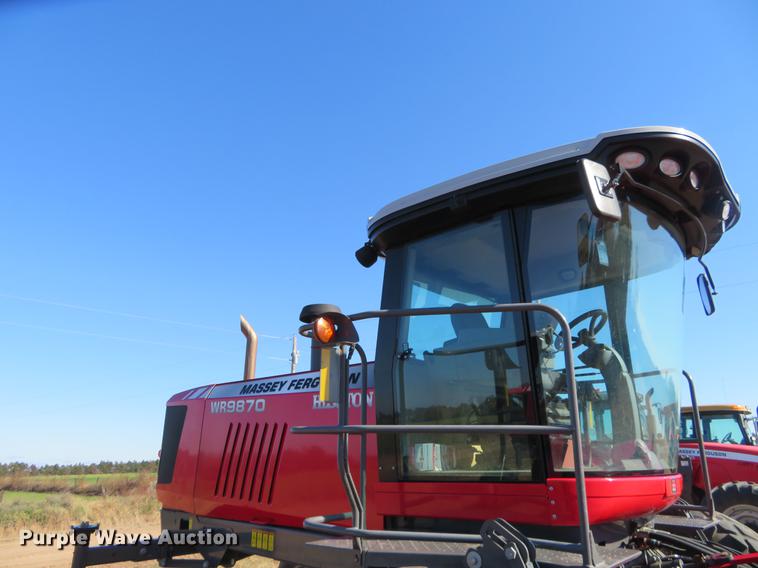image for item BU9993 2015 Massey-Ferguson WR9870 windrower