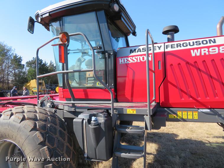image for item BU9993 2015 Massey-Ferguson WR9870 windrower