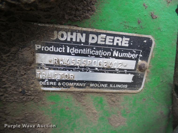 image for item DB2103 1989 John Deere 4555 tractor