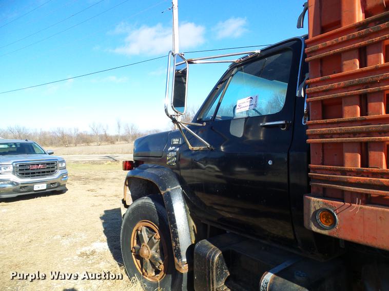image for item DB2126 1976 Chevrolet C65 grain truck
