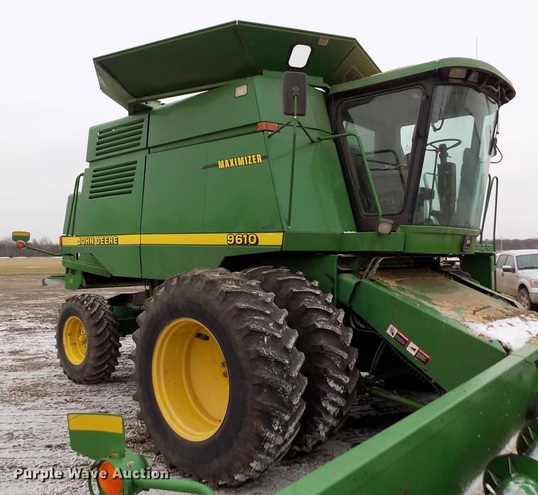 image for item DB9015 1999 John Deere 9610 Maximizer combine