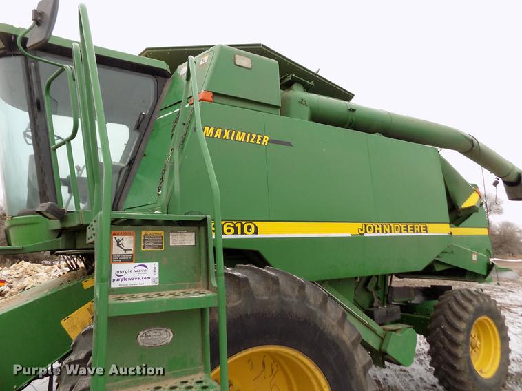 image for item DB9015 1999 John Deere 9610 Maximizer combine