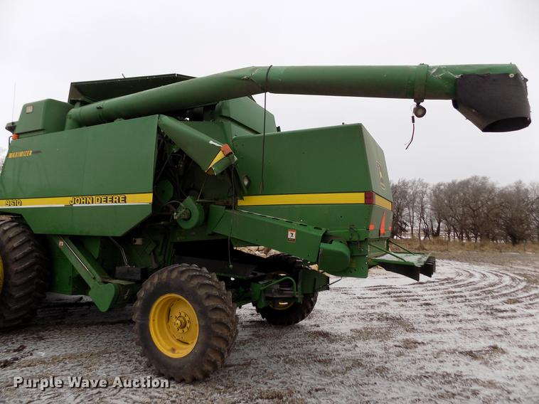 image for item DB9015 1999 John Deere 9610 Maximizer combine
